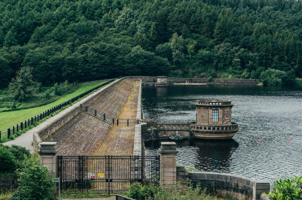 Ladybower Reservoir Dam