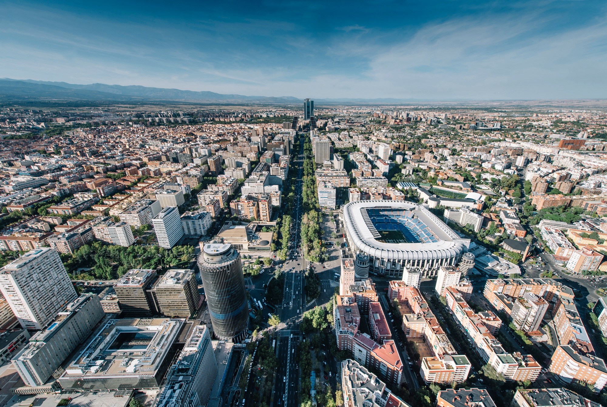 Mantenimiento urbano en Madrid